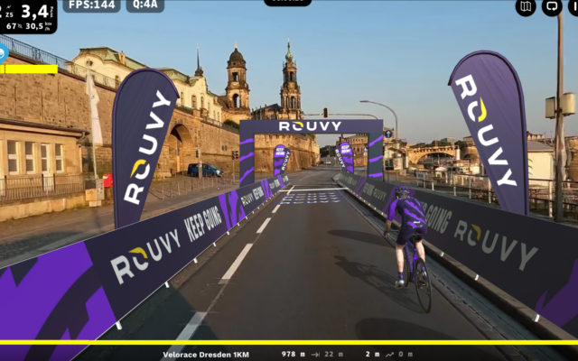 Die 1.000 Meter Velorace Dresden by ROUVY